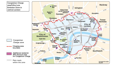 London Congestion Charge Costs Times Map Exemptions And Full 